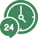 24 hours support